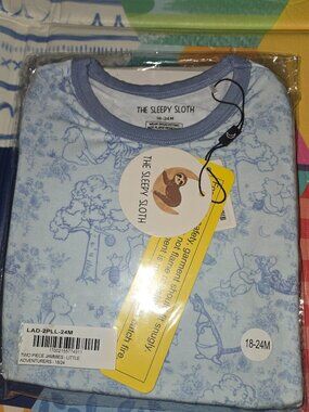 18/24 the sleepy sloth 2piece little adventures